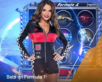 Bets on Formula 1 at 1xBet