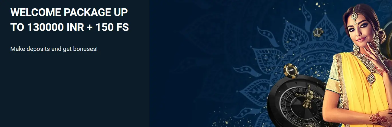Casino Bonus in 1xBet India