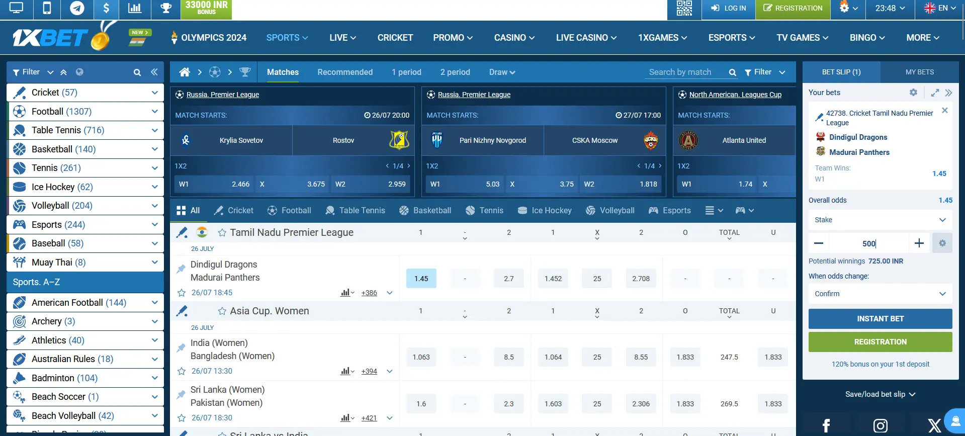 How to use freebets in 1xBet India