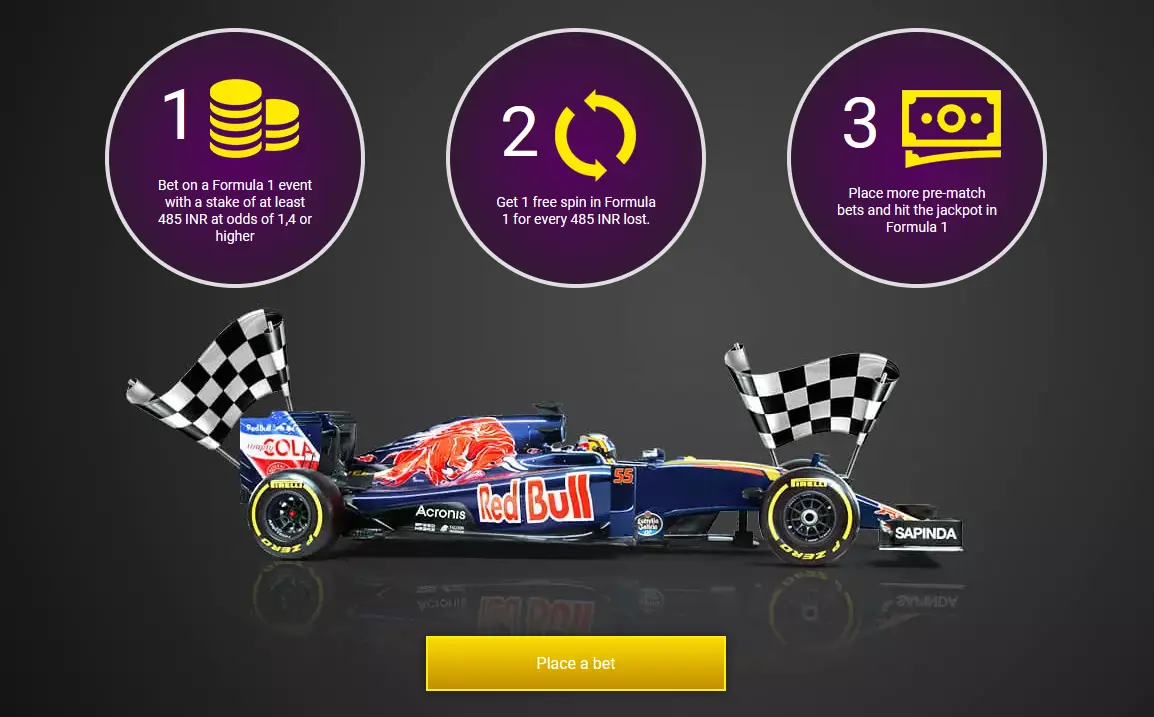 Rules of participation in the Bets on Formula 1 promotion at 1xBet